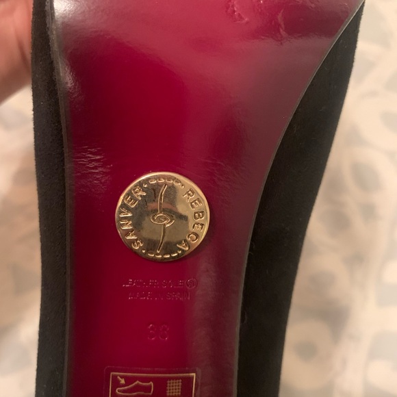 Rebeca Sanver Jeweled Heel Boots - Picture 5 of 5